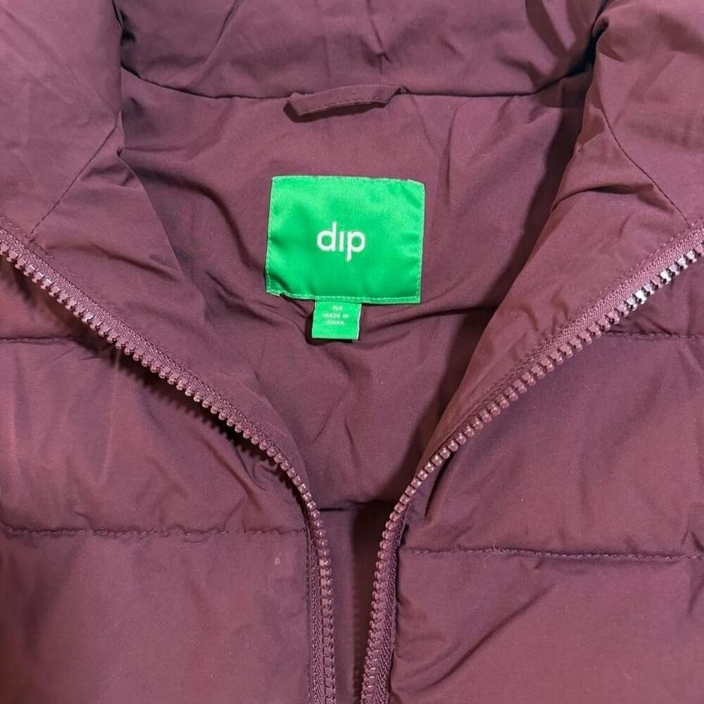 Dip Women's Burgundy and Red Gilet - Picture 2 of 2